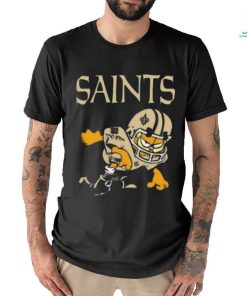 New orleans saints garfield cat grumpy football player shirt