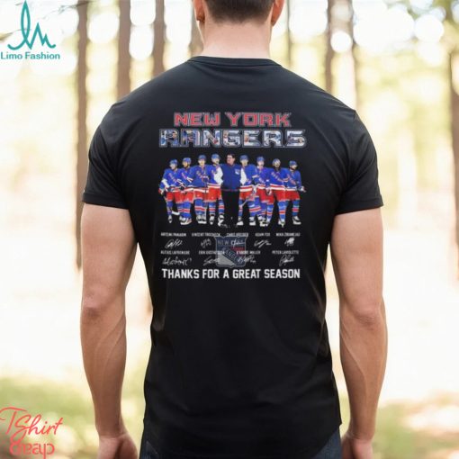 New york rangers thank you for a greats season 2024 shirt