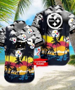 Nfl Pittsburgh Steelers Hawaiian Shirt & Short