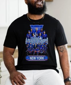 Nhl New York Rangers All Team Members T shirt