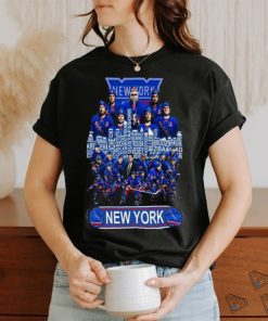 Nhl New York Rangers All Team Members T shirt