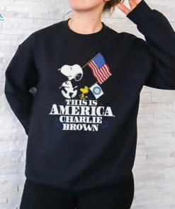 Nice Snoopy America Happy 4th Of July This Is America, Charlie Brown Flag Shirt, hoodie, sweater, long sleeve and tank top Nice Snoopy America Happy 4th Of July This Is America, Charlie Brown Flag Shirt