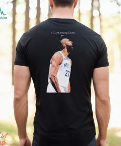 Nike tribute to rudy gobert minnesota timberwolves get 2023 24 kia nba defensive player of the year shirt