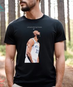 Nike tribute to rudy gobert minnesota timberwolves get 2023 24 kia nba defensive player of the year shirt