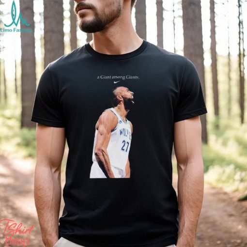 Nike tribute to rudy gobert minnesota timberwolves get 2023 24 kia nba defensive player of the year shirt