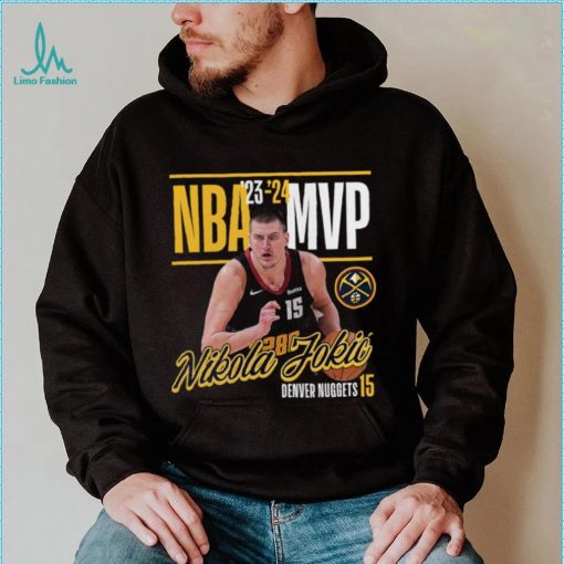 Nikola Jokic Denver Nuggets Fanatics Branded 2024 NBA MVP Drive & Kick T Shirt