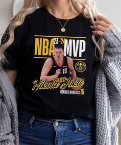 Nikola Jokic Denver Nuggets Fanatics Branded 2024 NBA MVP Drive & Kick T Shirt