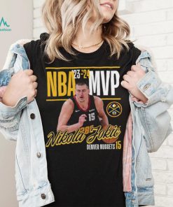 Nikola Jokic Denver Nuggets Fanatics Branded 2024 NBA MVP Drive & Kick T Shirt