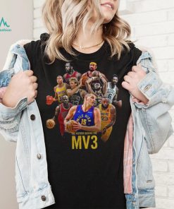 Nikola Jokic MV3 Join 3 Times MVP Iconic Players A Milestone Of His Career Unisex T Shirt