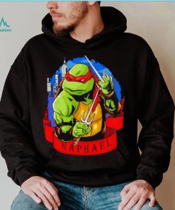Ninja Turtle Raph Raphael skyline shirt
