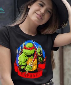 Ninja Turtle Raph Raphael skyline shirt