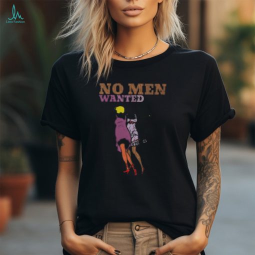 No Man Wanted Cute Lesbian Pride Retro Vintage Magzin Women T shirt