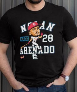 Nolan Arenado St. Louis Cardinals Hometown Caricature shirt