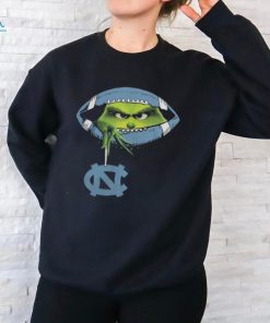 North Carolina Tar Heels Shop NCAA Grinch Hold North Carolina Tar Heels Football T Shirt