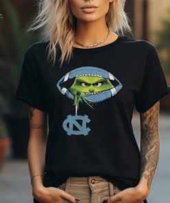 North Carolina Tar Heels Shop NCAA Grinch Hold North Carolina Tar Heels Football T Shirt