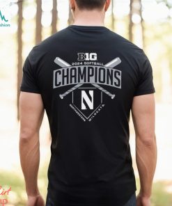 Northwestern Wildcats 2024 Big Ten Softball Regular Season Champions T Shirt
