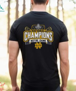 Notre Dame Fighting Irish 2024 NCAA Men’s Lacrosse National Champions Shirt