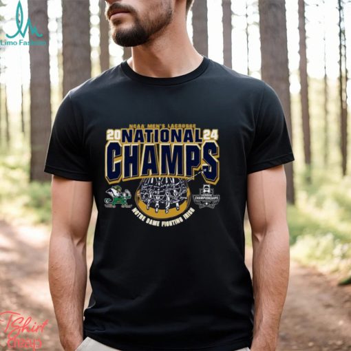 Notre Dame Fighting Irish 84 Women’s 2024 NCAA Men’s Lacrosse National Champions T Shirt