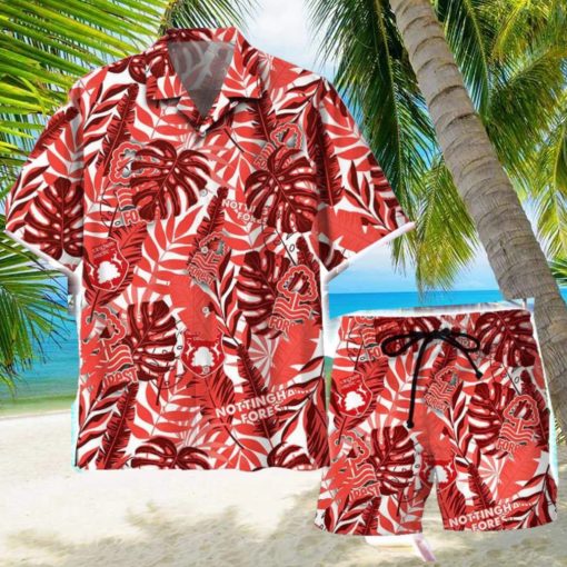 Nottingham Forest EPL Hawaiian Shirt And Beach Shorts For Fans Summer Gift
