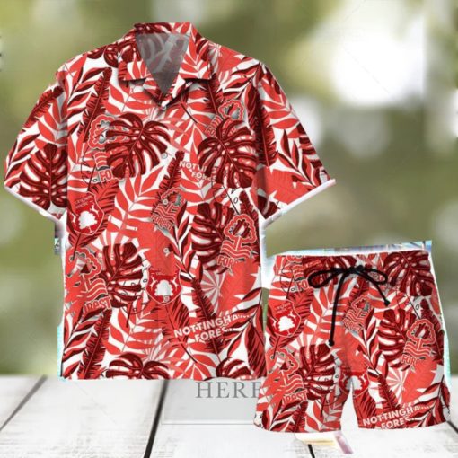 Nottingham Forest EPL Hawaiian Shirt And Beach Shorts For Fans Summer Gift