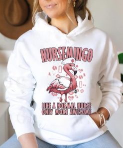 Nursemingo Nurse Flamingo Cute Nursing Shirt