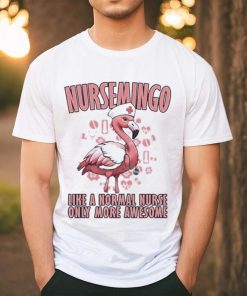 Nursemingo Nurse Flamingo Cute Nursing Shirt