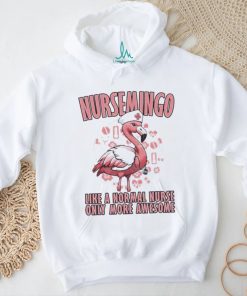 Nursemingo Nurse Flamingo Cute Nursing Shirt