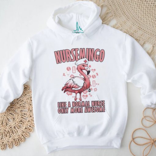 Nursemingo Nurse Flamingo Cute Nursing Shirt