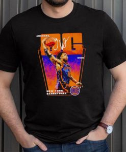 OG Anunoby New York Knicks premiere signature shirt