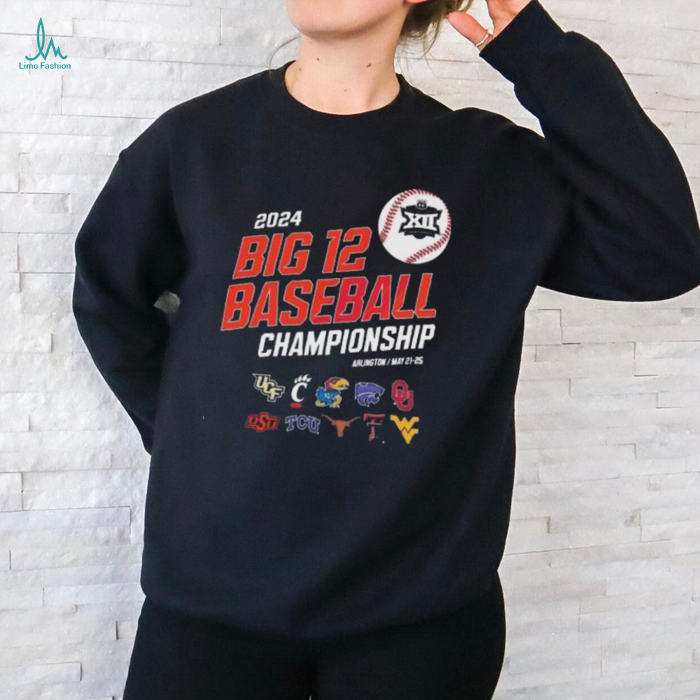Official 2024 Big 12 Baseball Championships 10 Team Player shirt Official 2024 Big 12 Baseball Championships 10 Team Player shirt