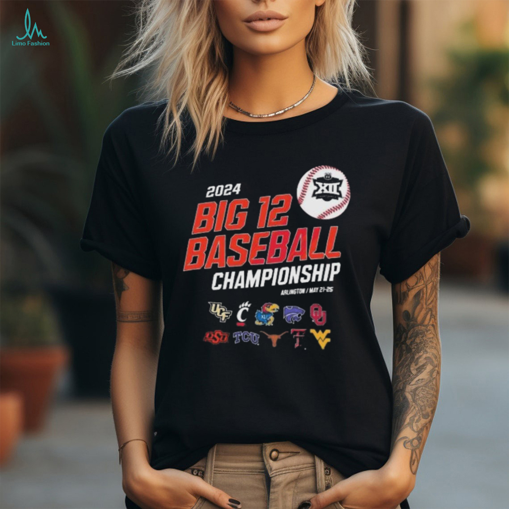 Official 2024 Big 12 Baseball Championships 10 Team Player shirt Official 2024 Big 12 Baseball Championships 10 Team Player shirt