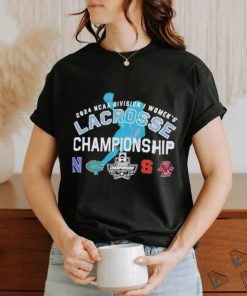 Official 2024 Division I Women’s Lacrosse Championship Four Team Shirt