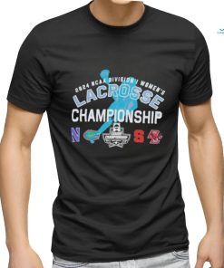 Official 2024 Division I Women’s Lacrosse Championship Four Team Shirt