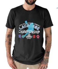 Official 2024 Division I Women’s Lacrosse Championship Four Team Shirt