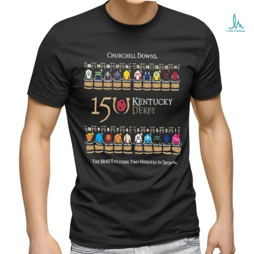 Official 2024 Kentucky Derby Post Position T Shirt