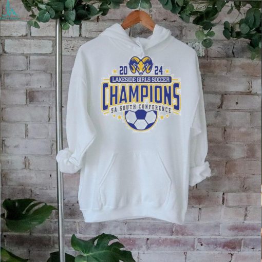 Official 2024 Lakeside Girls Soccer Champions Sa South Conference Shirt