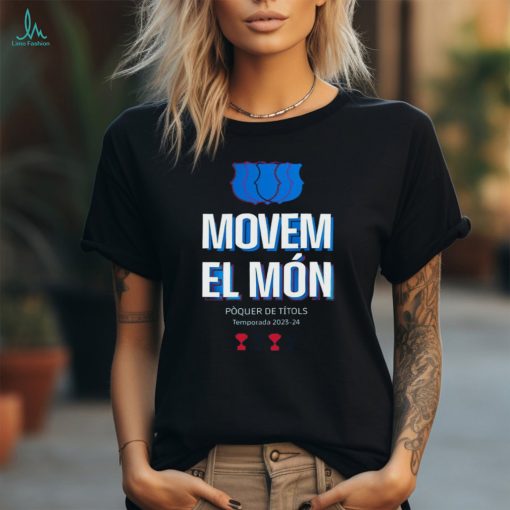 Official 23 24 Barça Women’s Clean Sweep of Trophies Shirt