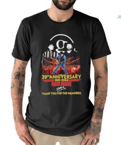 Official 39th Anniversary 1985 2024 Garth Brooks Thank You For The Memories Shirt