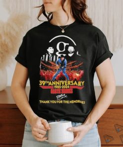 Official 39th Anniversary 1985 2024 Garth Brooks Thank You For The Memories Shirt