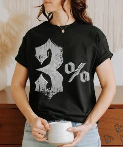 Official 3_ Chrome Logo T Shirt