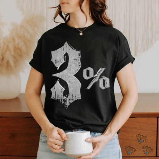 Official 3_ Chrome Logo T Shirt