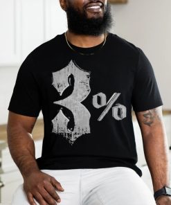 Official 3_ Chrome Logo T Shirt