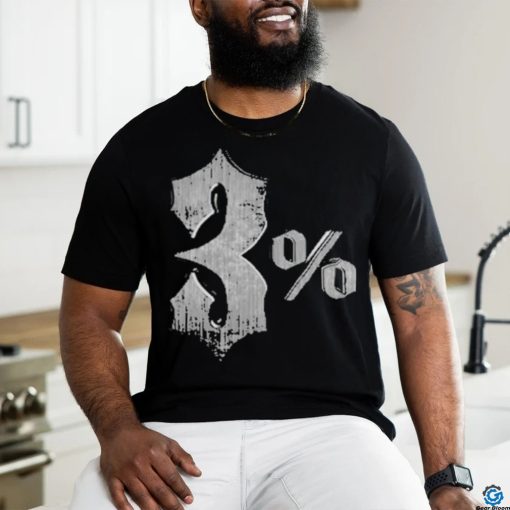 Official 3_ Chrome Logo T Shirt