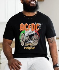 Official AC DC Reggio Emilia 2024 Tour For Those about To Rock PWRD & Up Italy T Shirt