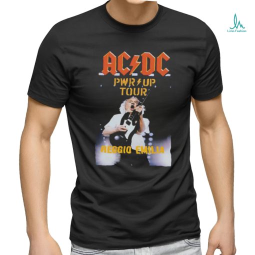 Official ACDC Power Up Tour 2024 Reggio Emilia Fan Gifts Classic T Shirt