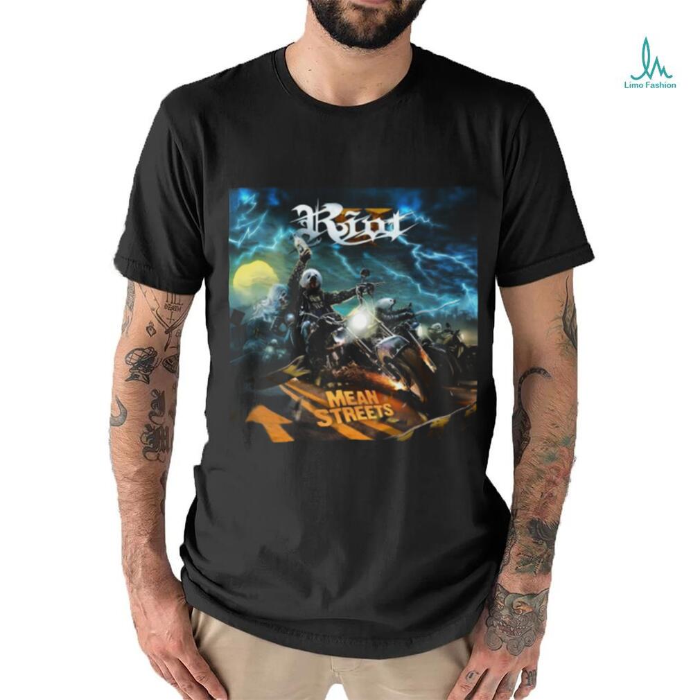 Official Album Mean Streets By Riot V From New York Release On May 10th 2024 Poster Shirt Official Album Mean Streets By Riot V From New York Release On May 10th 2024 Poster Shirt