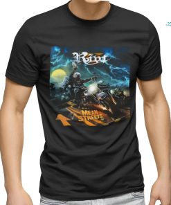 Official Album Mean Streets By Riot V From New York Release On May 10th 2024 Poster Shirt