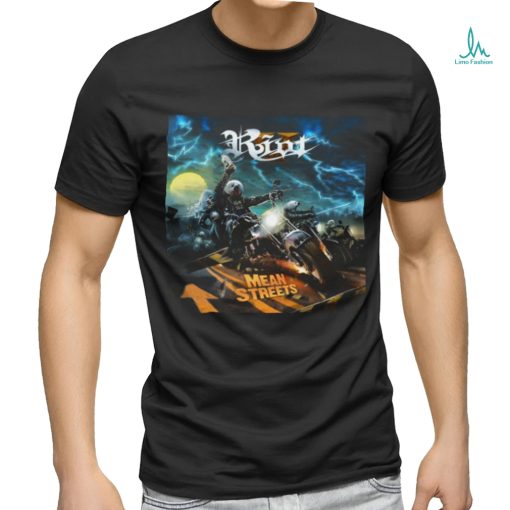 Official Album Mean Streets By Riot V From New York Release On May 10th 2024 Poster Shirt