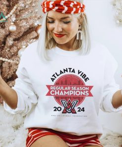 Official Atlanta Vibe 2024 Pro Volleyball Federation Regular Season Champions Shirt