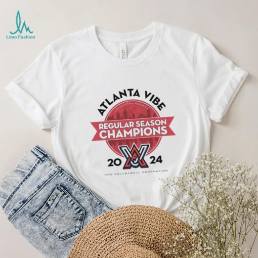 Official Atlanta Vibe 2024 Pro Volleyball Federation Regular Season Champions Shirt